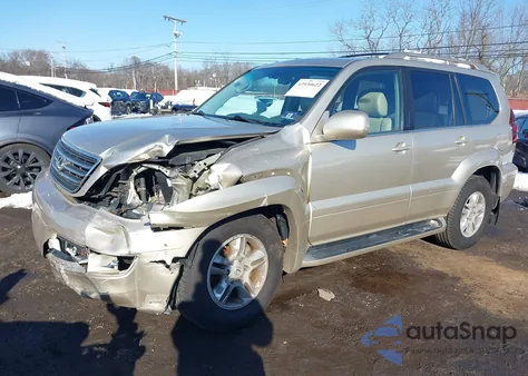 2006 Lexus Gx 470 z USA, uszkodzony, nr VIN JTJBT20X160111445